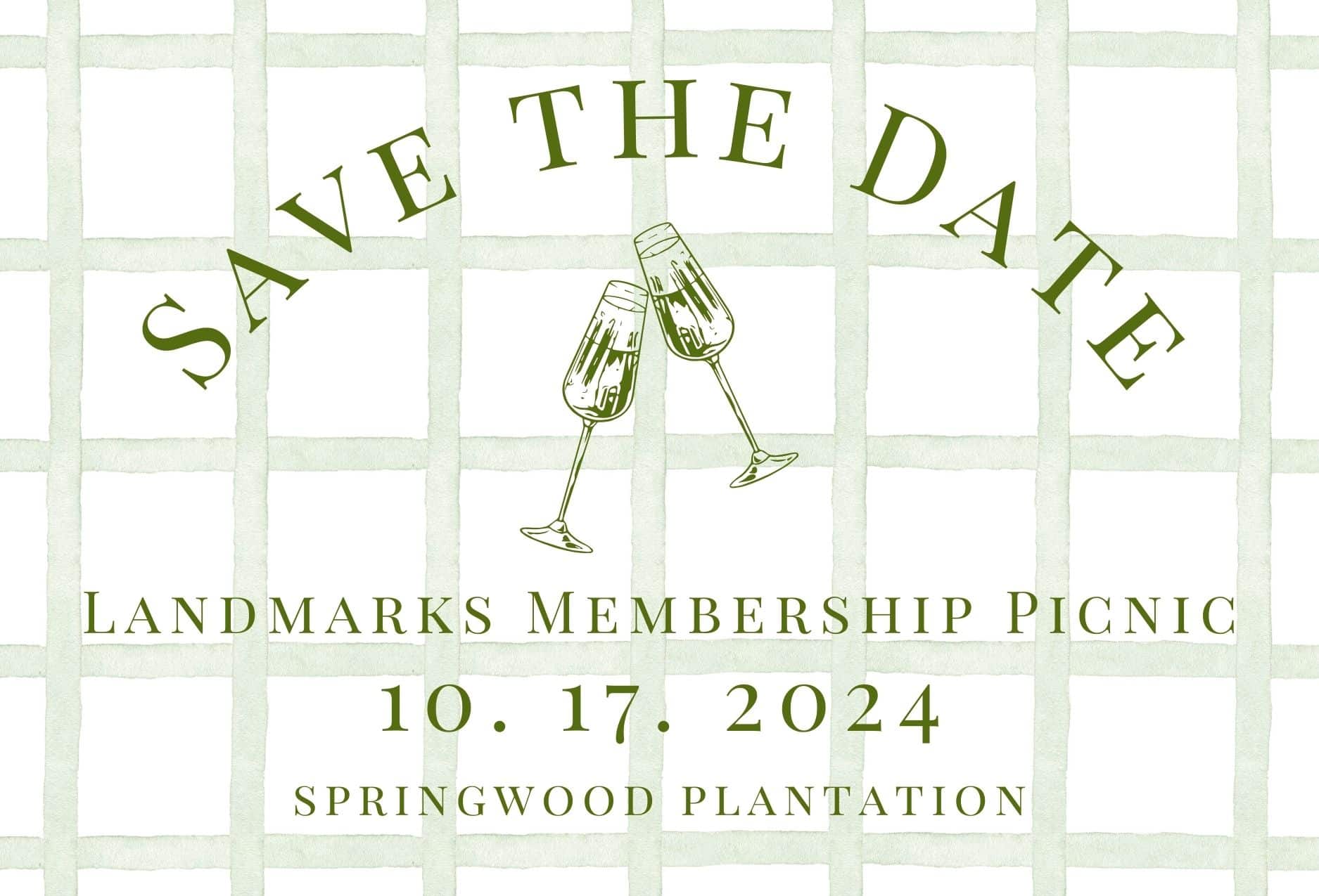 Landmarks 2024 Picnic Save the Date